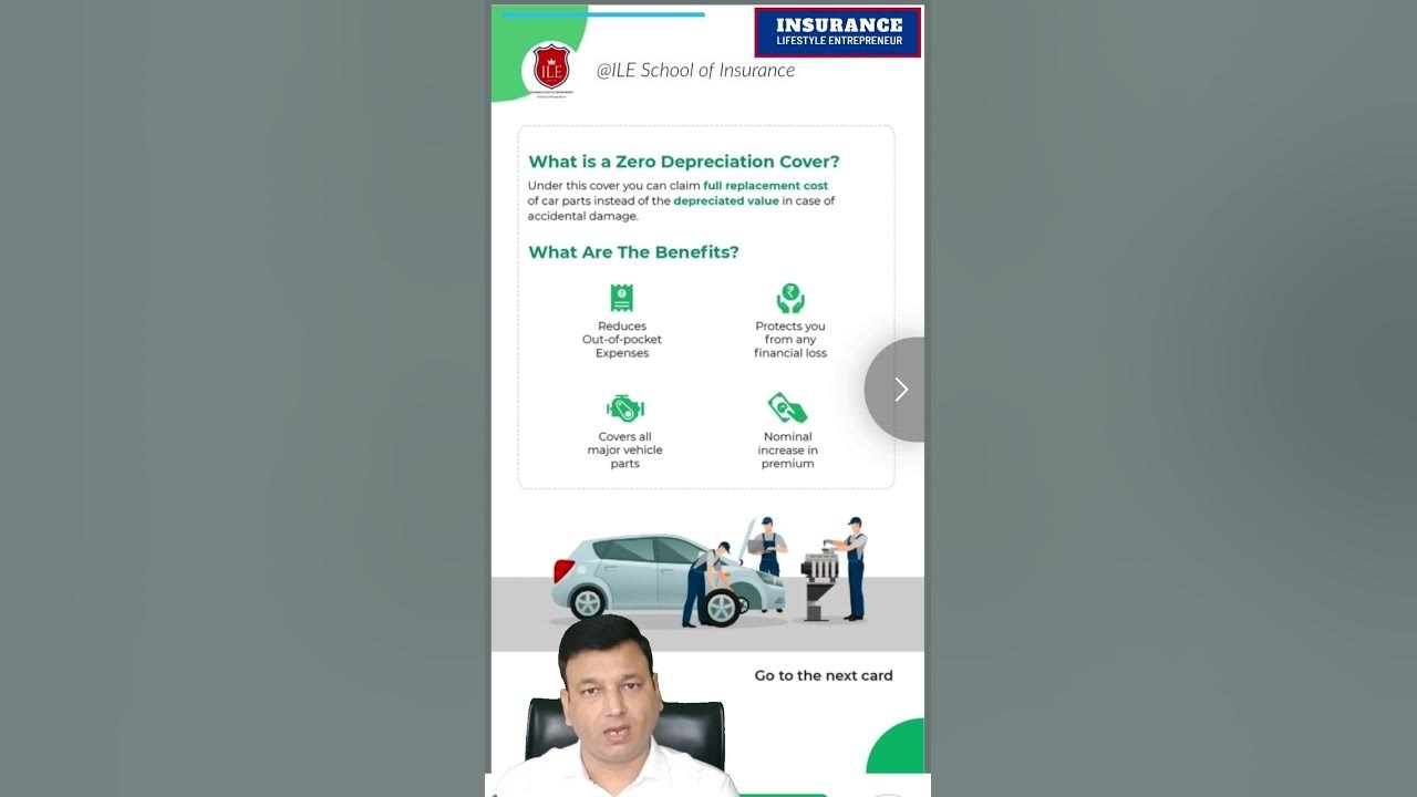 what-is-zero-depreciation-cover-in-motor-insurance-youtube