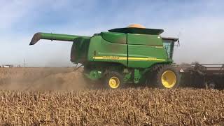 Organic Grain Sorghum Harvest 2017