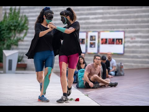 Performance Andrea Ghuisolfi y Gabi Farías / Festivalito de Tango Queer Uruguay 2021
