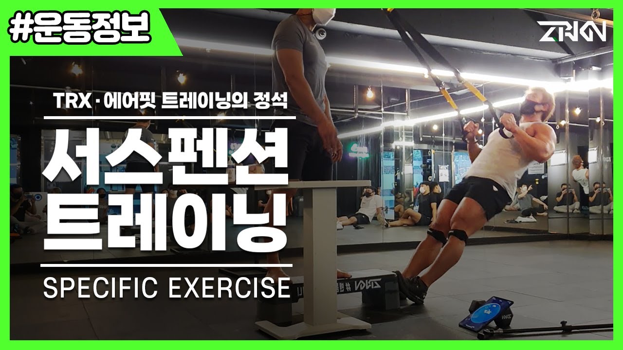 [TRX 트레이닝] 기초부터 심화까지 TRX 운동 총 집약!