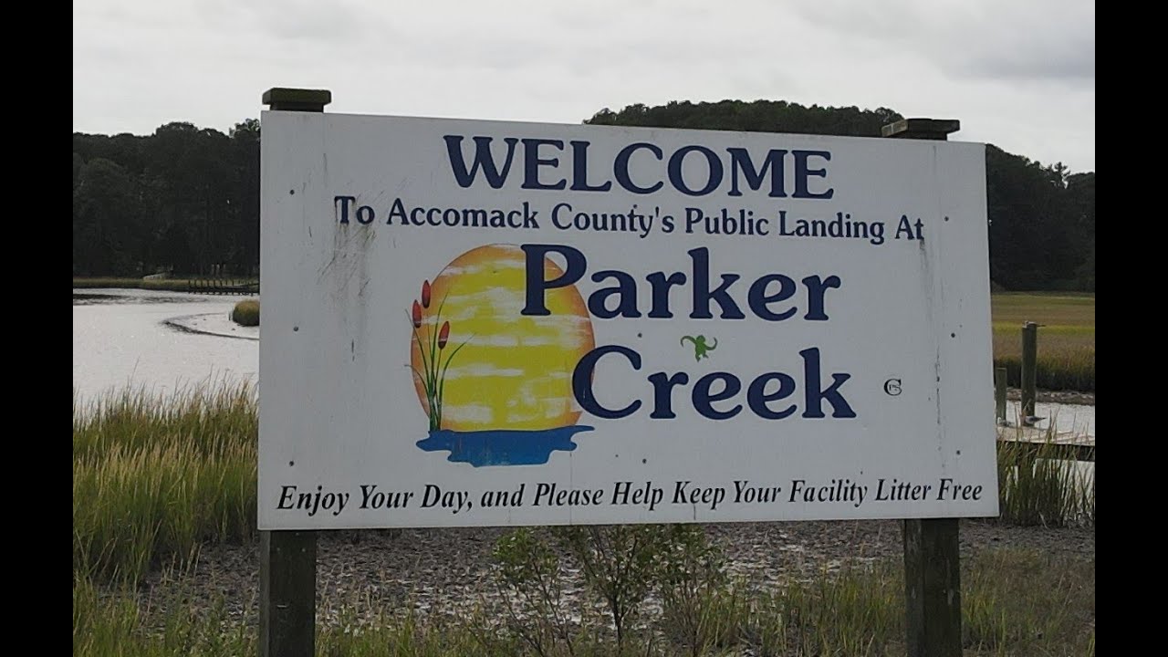 Boat Ramp near Wachapreague VA, (Parker Creek Landing/Ramp) YouTube