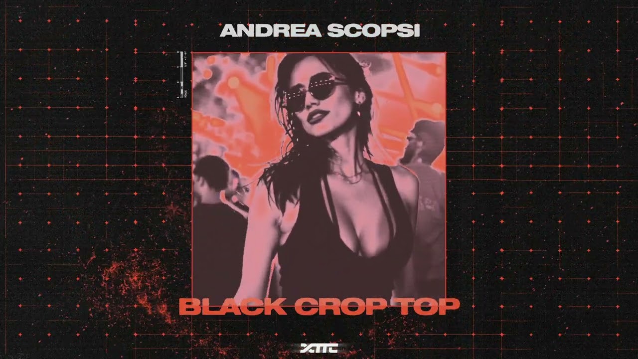 Andrea Scopsi - Black Crop Top
