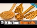 How to Make Kitchen Utensils (free templates)