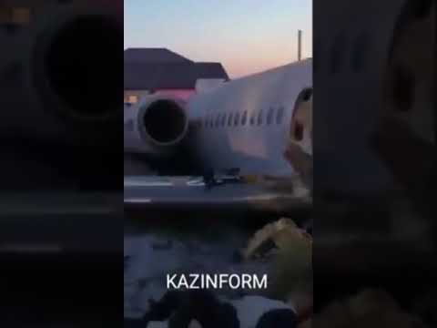Airplane crash in Kazakhstan 100 people dead