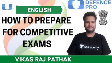How to prepare for Competitive Exams | English | CDS/NDA 2020 | Vikas Raj Pathak