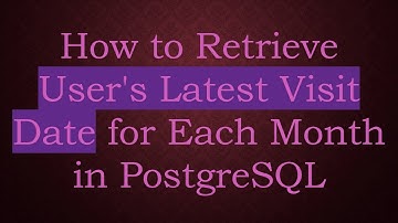 How to Retrieve User