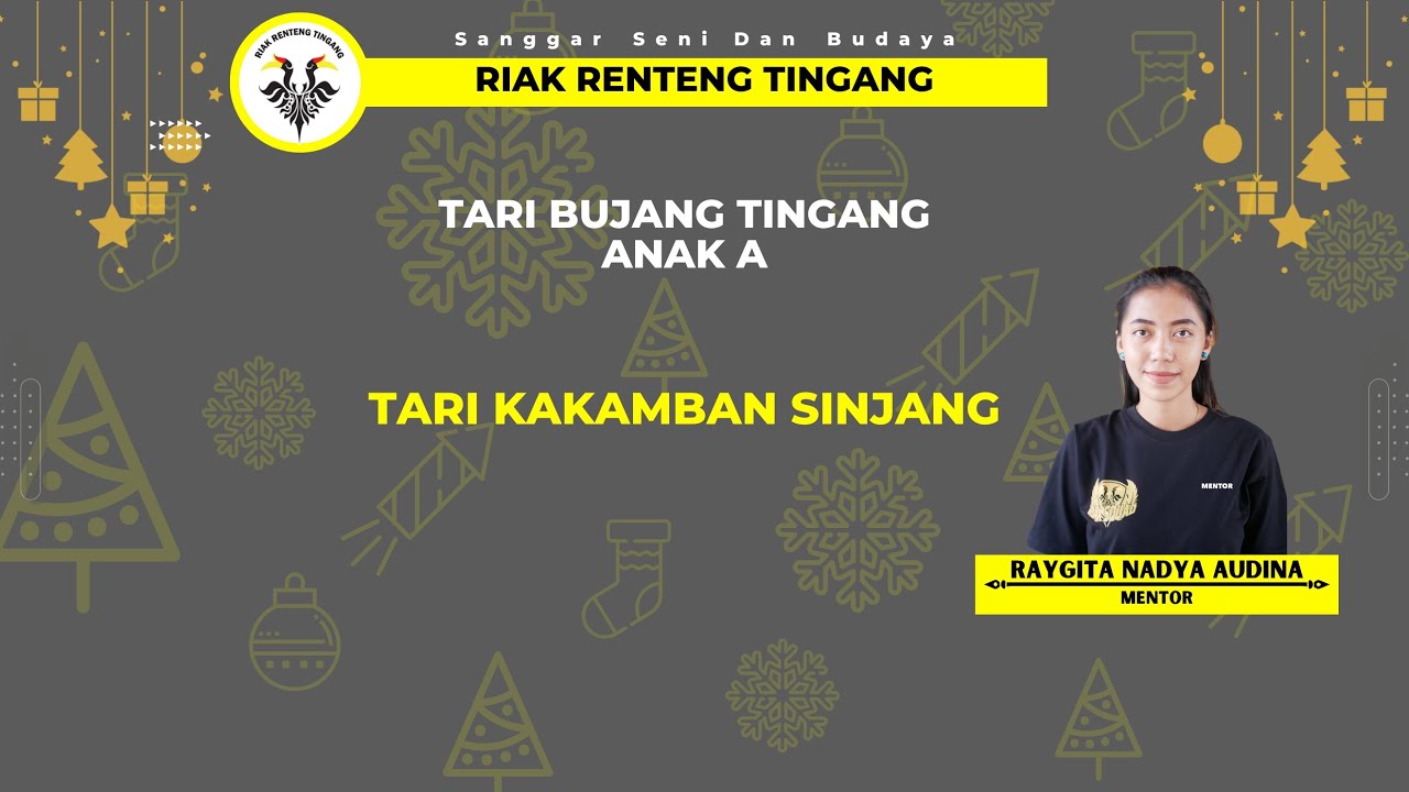 TARIAN DARI KELAS TARI BUJANG TINGANG ANAK A | Tarian Daerah Kalimantan