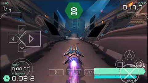 Wipeout Pulse [PPSSPP] Gameplay:#15 Phantom Grid 3 Campaign