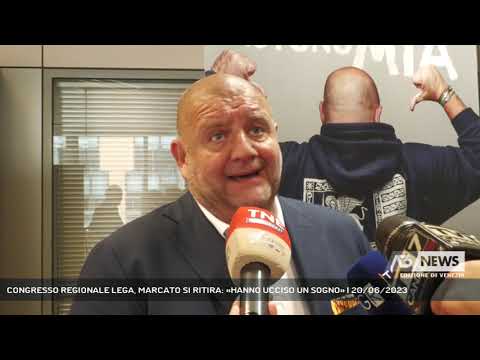 CONGRESSO REGIONALE LEGA, MARCATO SI RITIRA: «HANNO UCCISO UN SOGNO» | 20/06/2023