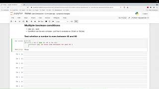 07 Multiple Boolean Conditions
