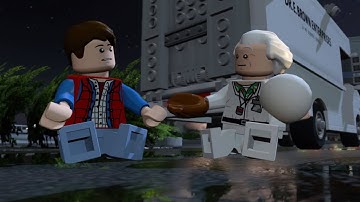 LEGO Dimensions - Back to the Future Level Pack Playthrough/Gameplay (PS4)