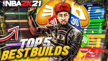 TOP 5 OVERPOWERED CURRENT GEN BUILDS IN 2K21 AFTER PATCH 9 STAX REVEALS THE BEST BUILDS IN NBA 2K21!
