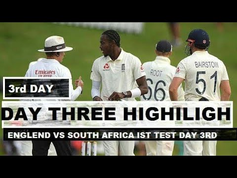 England vs South Africa day 3/three highlights 1st test 2019 full highlights - YouTube