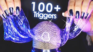 ASMR Ultimate Triggers for SLEEP NOW 😴 No Talking Brain Melting Tingles / Scratch, Massage, Slime...