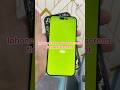 iphone 14 pro green screen flex cable replacement #apple #foryou #iphone #shorts
