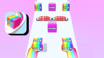 Jelly Run 2048 - All Levels Gameplay (iOS & Android) Part 2