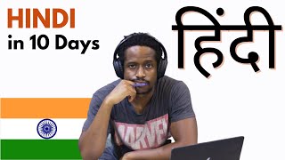 Nigerian tries to Learn HINDI in 10 DAYS!