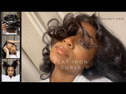 How To Curl Hair With A Flat Iron