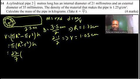 2013 KCSE MATHEMATICS PAPER 1 NO 14