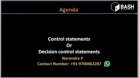 Complete Shell Scripting | Decision Control statements of Shell Scripting