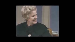 Shirley Booth On Sexual Harassment Dick Cavett Show 1971