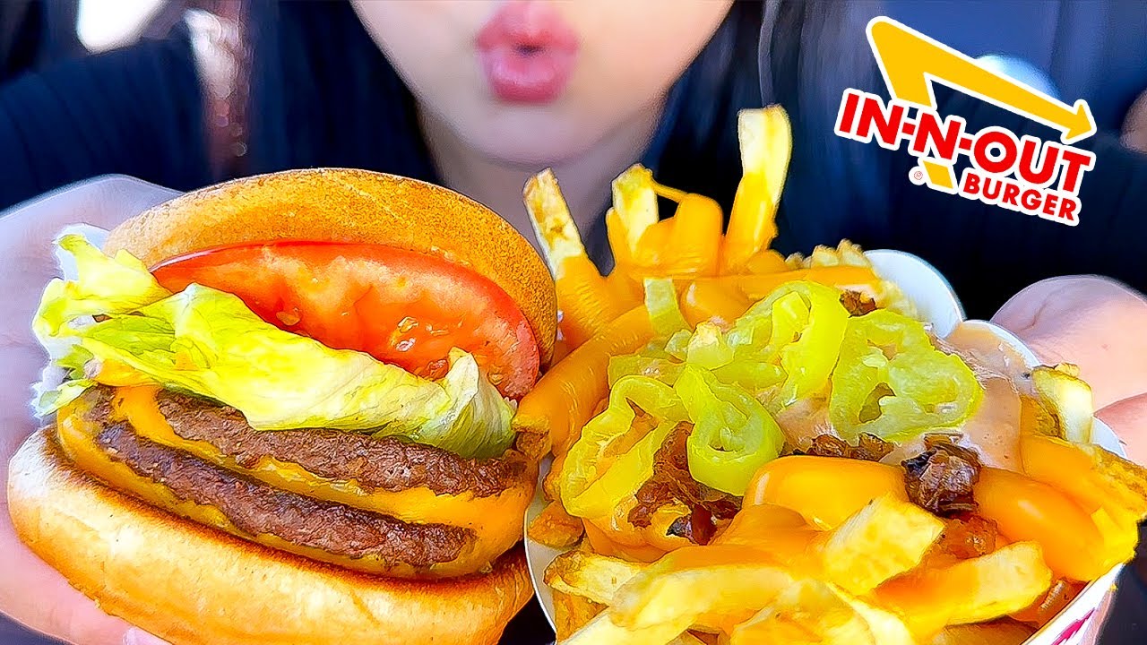 In-N-Out Burger ASMR (Animal Style)
