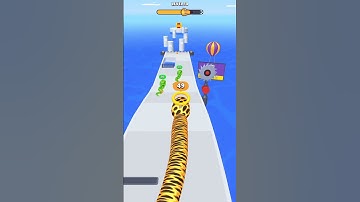 Snake Run 3D level 54 #shorts #games #funny