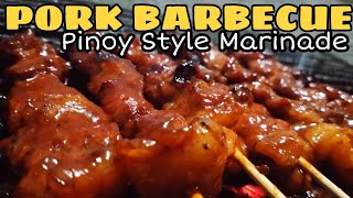 PORK BARBECUE | PORK BBQ MARINADE | HOMEMADE BBQ MARINADE | BARBEQUE MARINADE | HOW TO MARINATE PORK