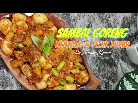 Sambal Goreng Telur Puyuh Kentang