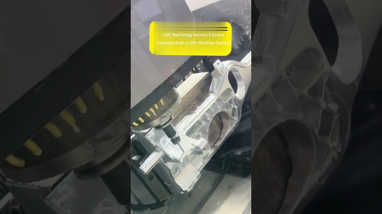 CNC Machining Secrets: 0.01mm Precision from a 100+ Machine Factory! 