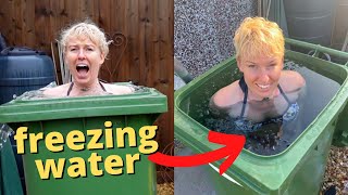 I tried Ice Baths every day For 7 days (in a wheelie bin)