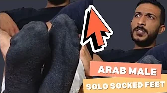 Arab Male Feet Solo #2  - Falaka