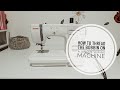 How to thread the bobbin on the janome sewing machine