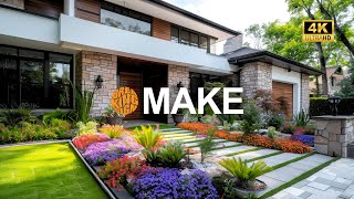 Design Inspiration: Discover Flowerbed Ideas for a Frontyard Garden Paradise | Creating Outdoor