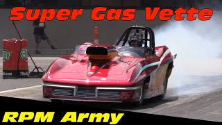 Super Gas Corvette 315X Lucas Oil Drag Racing Series