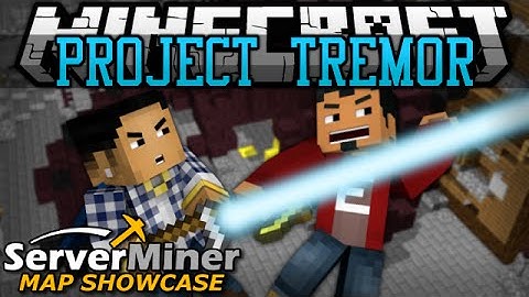 ServerMiner Map Showcase - "Project Tremor" PVP Minigame!