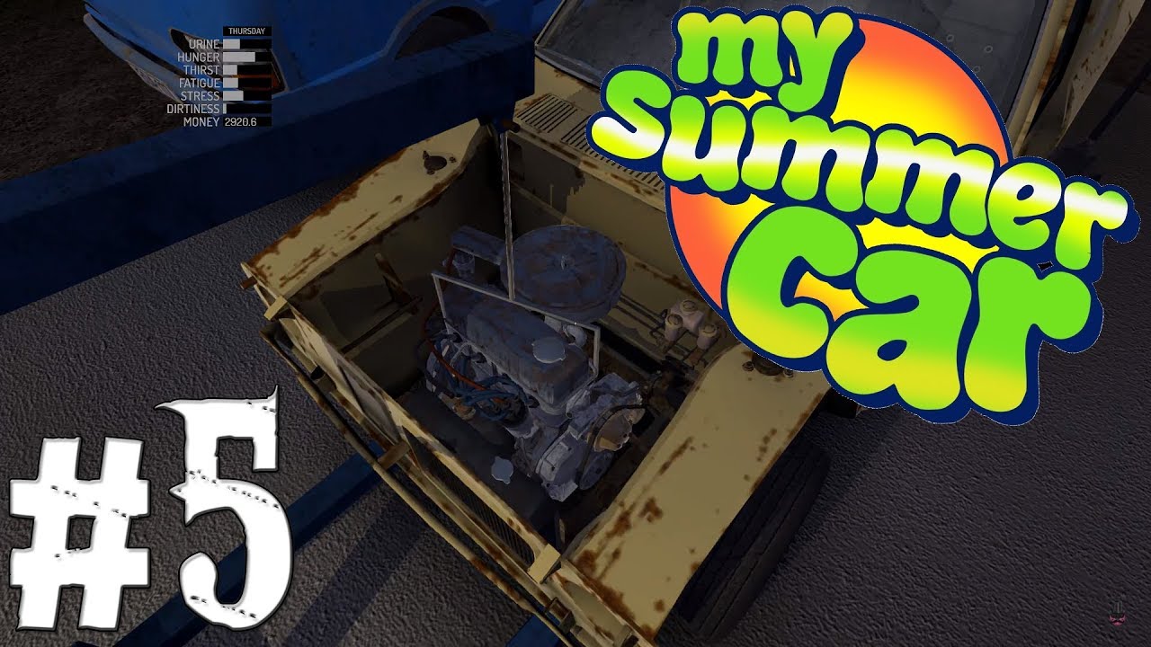 My summer car мотор