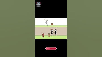 Thief Puzzle - Part 1 - Funny Stickman Brain Puzzle Game - Gameplay Walkthrough #shorts #short #game