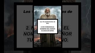 Los 10 mandamientos de Dios
