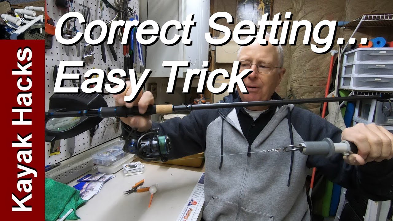 The Trick! How To Set The Drag On A Fishing Reel 