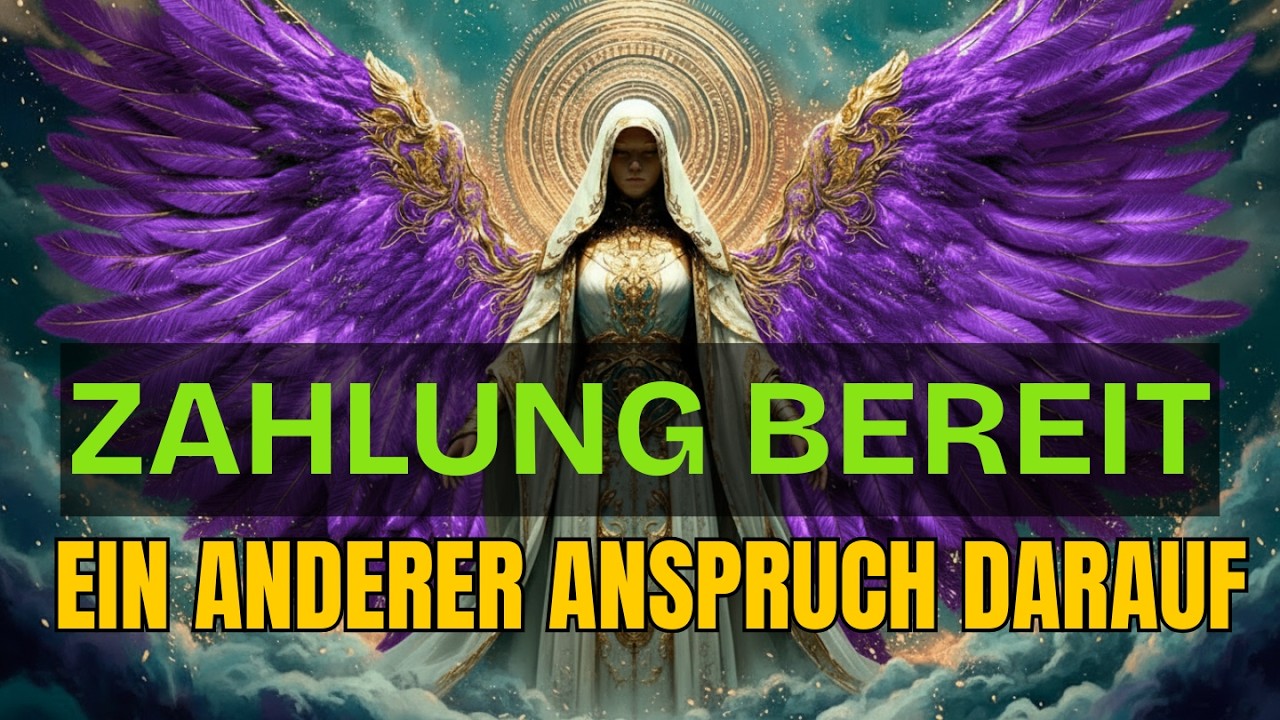 Auserwählter Gott sagt Deine Zahlung vom 5 März ist gerade angekommen Bleib hier um sie zu empfangen