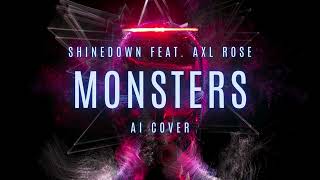 Shinedown feat. Axl Rose - Monsters // AI Cover