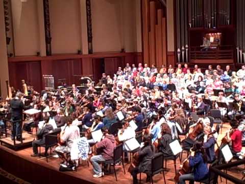 SYSO Final Mahler Rehearsal