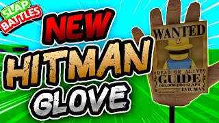 New HITMAN Glove & HOW TO GET IT! 💰- Slap Battles Roblox