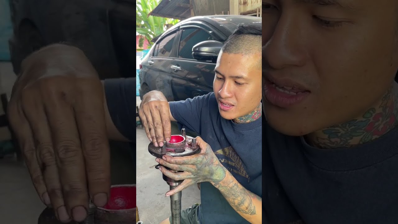 ถอด-ใส่น็อตล้อ