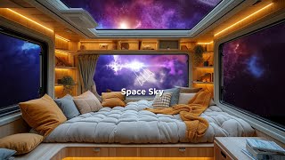 Deep Space Sleeping Quarters | Relaxing Sounds of Space Flight | Sounds For Relaxation