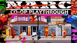 Narc (Arcade) CO-OP Playthrough/They are the only cure that can end this disease eating up the city.