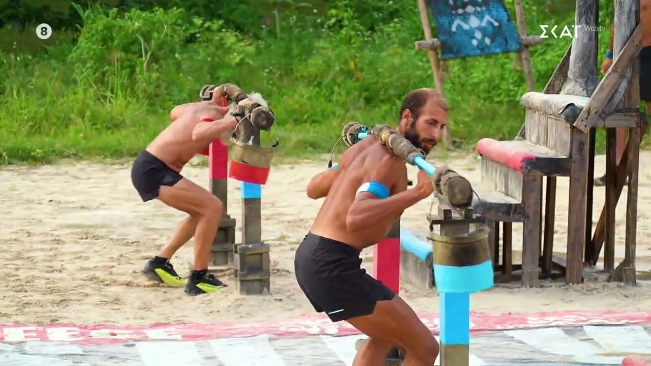 Βαλάντης vs Ιωάννης: Απίστευτος αγώνας φέρνει πόντο ο Ρέβης για τους Επαρχιώτες | Survivor