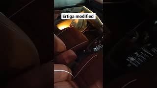 ertiga luxury interior 🔥 rolls Royce type galaxy roof light installation #shorts screenshot 5