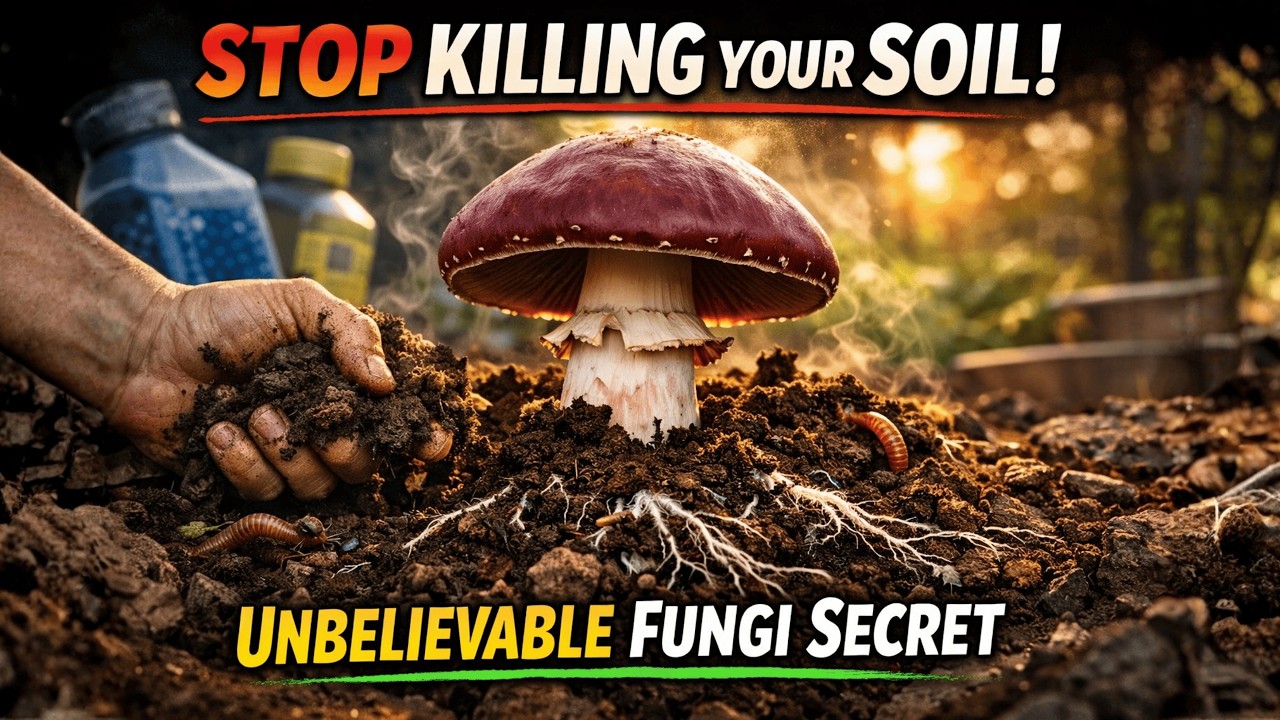 Один забытый гриб превращает глинистую почву в садовое золото — почему его выращивание замалчивае...